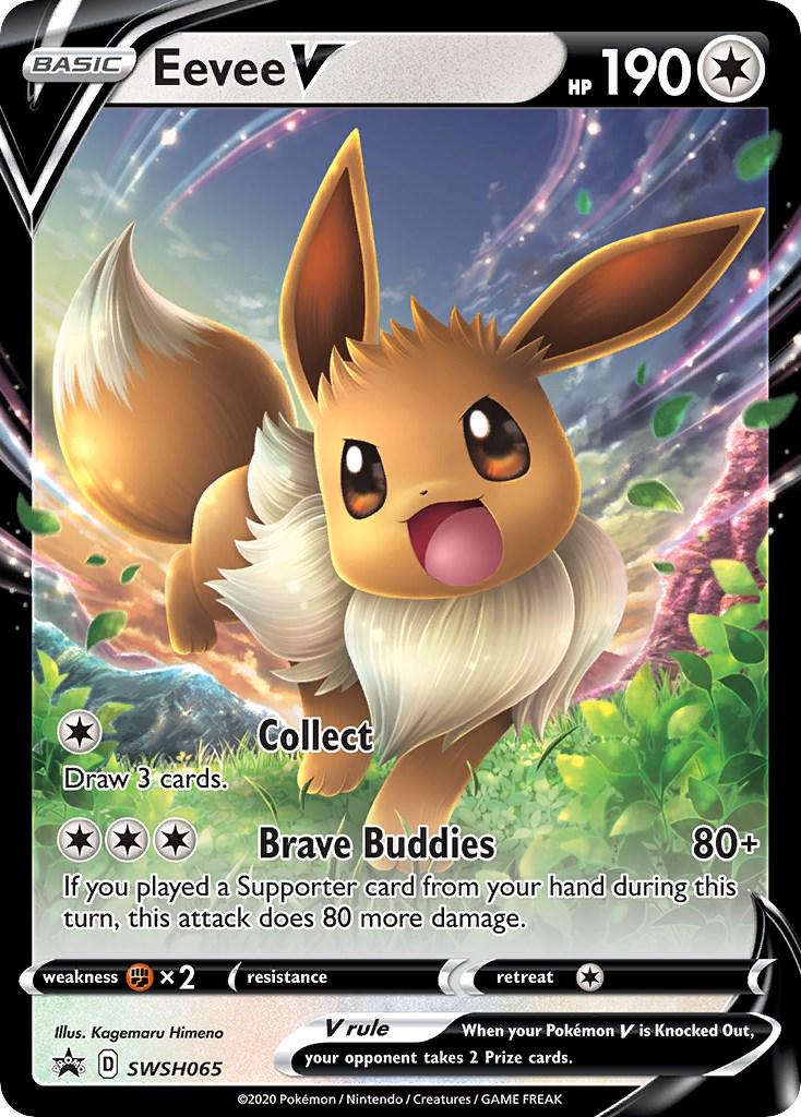 Eevee V - SWSH065 Granite Bay Collectibles Eevee V - SWSH065 Granite Bay Collectibles